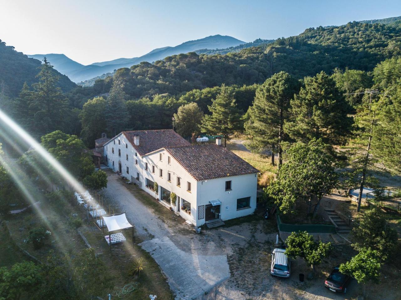 Hostal Sant Roc Hotel Montseny Buitenkant foto